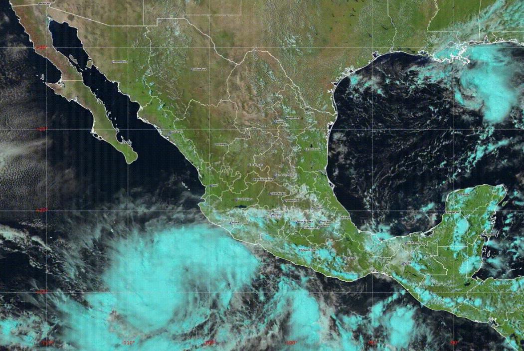 Se forma la Tormenta Tropical Priscilla - ZMG Noticias