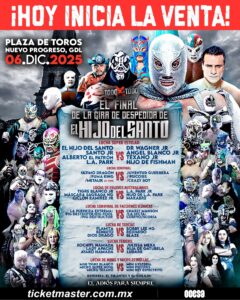 El Hijo del Santo se despedirá de Guadalajara en histórica función - ZMG Noticias El Hijo del Santo se despedirá de Guadalajara en histórica función - ZMG Noticias