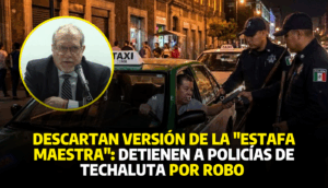 Detienen a policías de Techaluta implicados en el robo de armamento y dinero de la tesorería