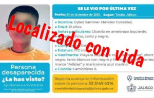 Localizan sano y salvo a menor desaparecido - ZMG Noticias