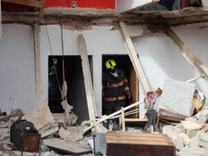 Tres lesionados deja explosión de gas en Zapopan