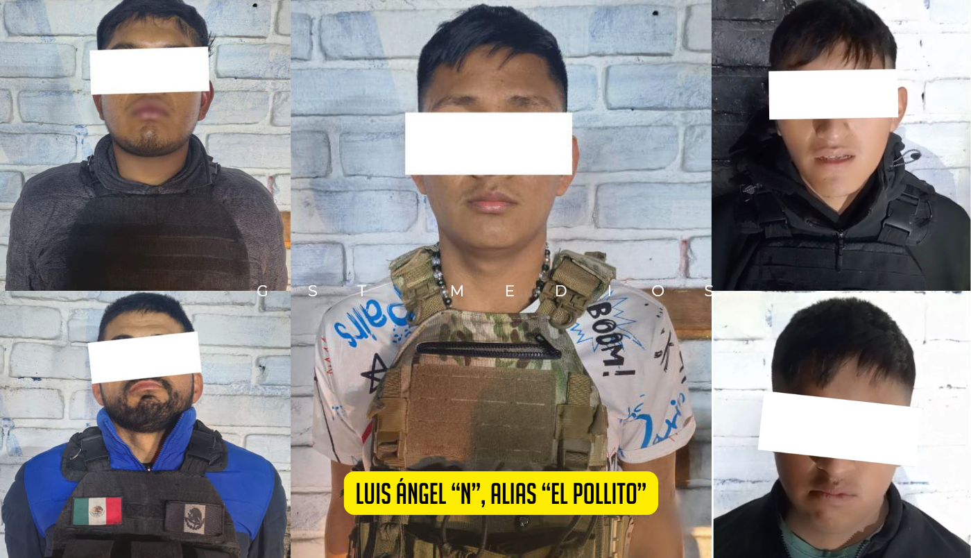 5 detenidos: golpe a extorsionadores en La Chona