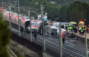 Grave accidente ferroviario en España