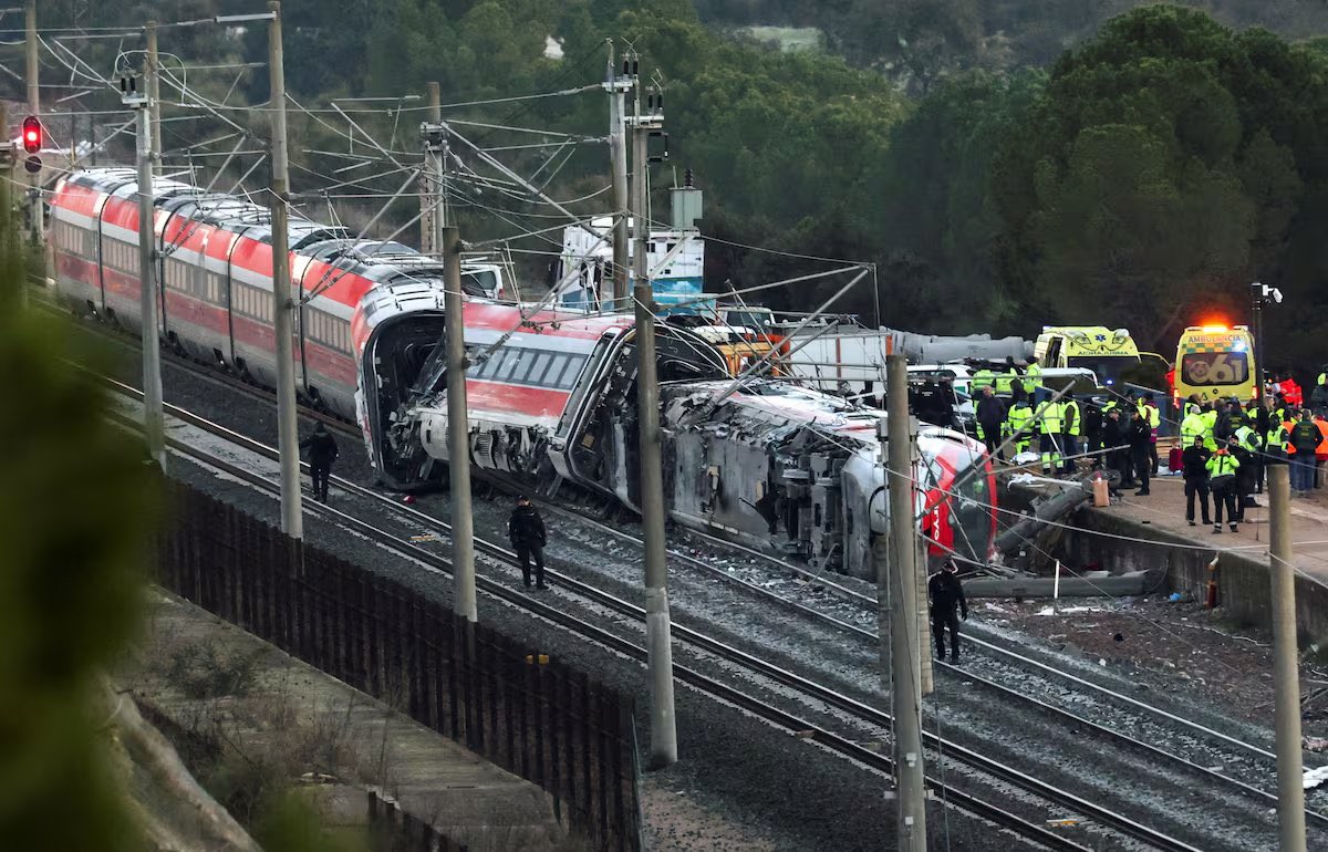 Grave accidente ferroviario en España