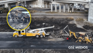 Más de 500 vehículos quemados tras bloqueos en Jalisco