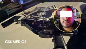 Presunto escolta es detenido en Guadalajara; portaba un fusil