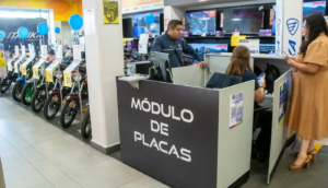 Instalan módulos para emplacamiento inmediato de motocicletas