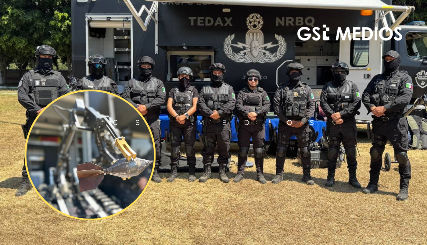 España entrena élite antibombas de Jalisco rumbo al Mundial