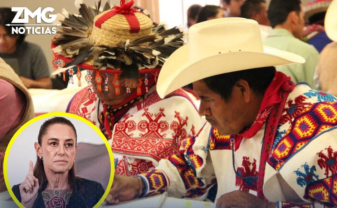 Integrantes de pueblos originarios de Jalisco reclaman a Claudia Sheinbaum por ignorarlos en Reforma Electoral