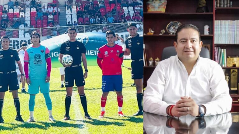 Violencia en el futbol alcalde agrede a árbitro en Jalisco