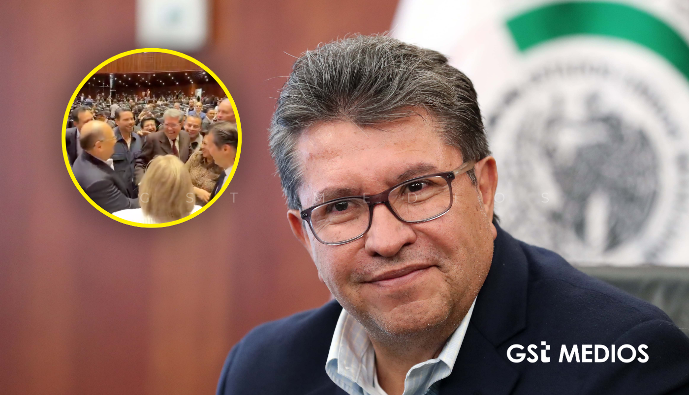 Monreal ríe con priistas tras fracaso electoral