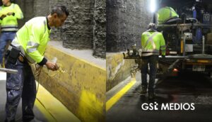 Realizan trabajos de limpieza y balizamiento