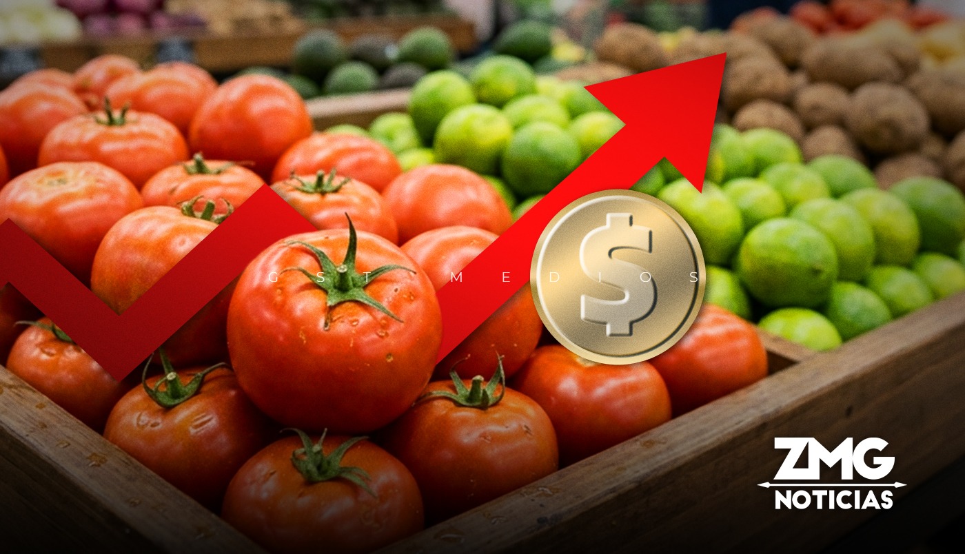 Jitomate por las nubes