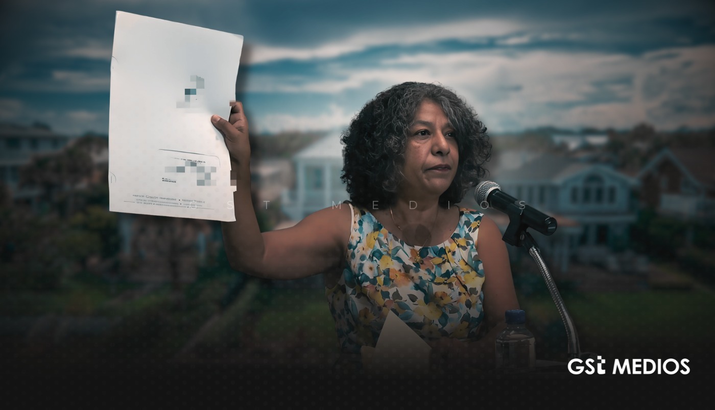 Candelaria Ochoa se intenta defender y aclarar sobre sus casas