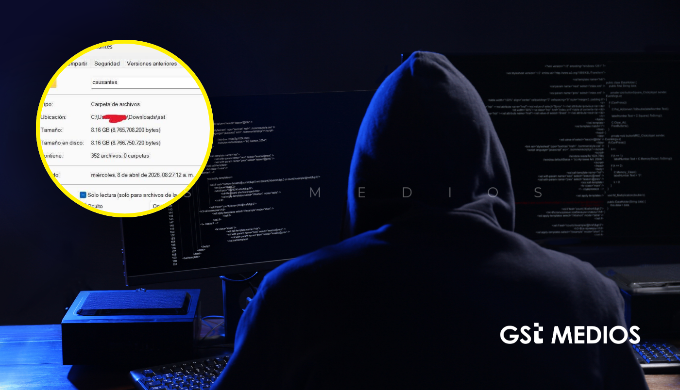 Hackers filtran supuesta base del SAT con millones de registros