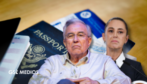 Sheinbaum esquiva tema de visa retirada de Rocha Moya