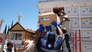Inhuman 20 cuerpos no reclamados en el Panteón Guadalajara