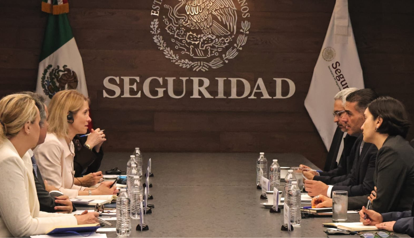 México y la Unión Europea refuerzan cooperación contra el crimen organizado