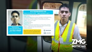 Julio César trabajador de SITEUR es reportado como desaparecido