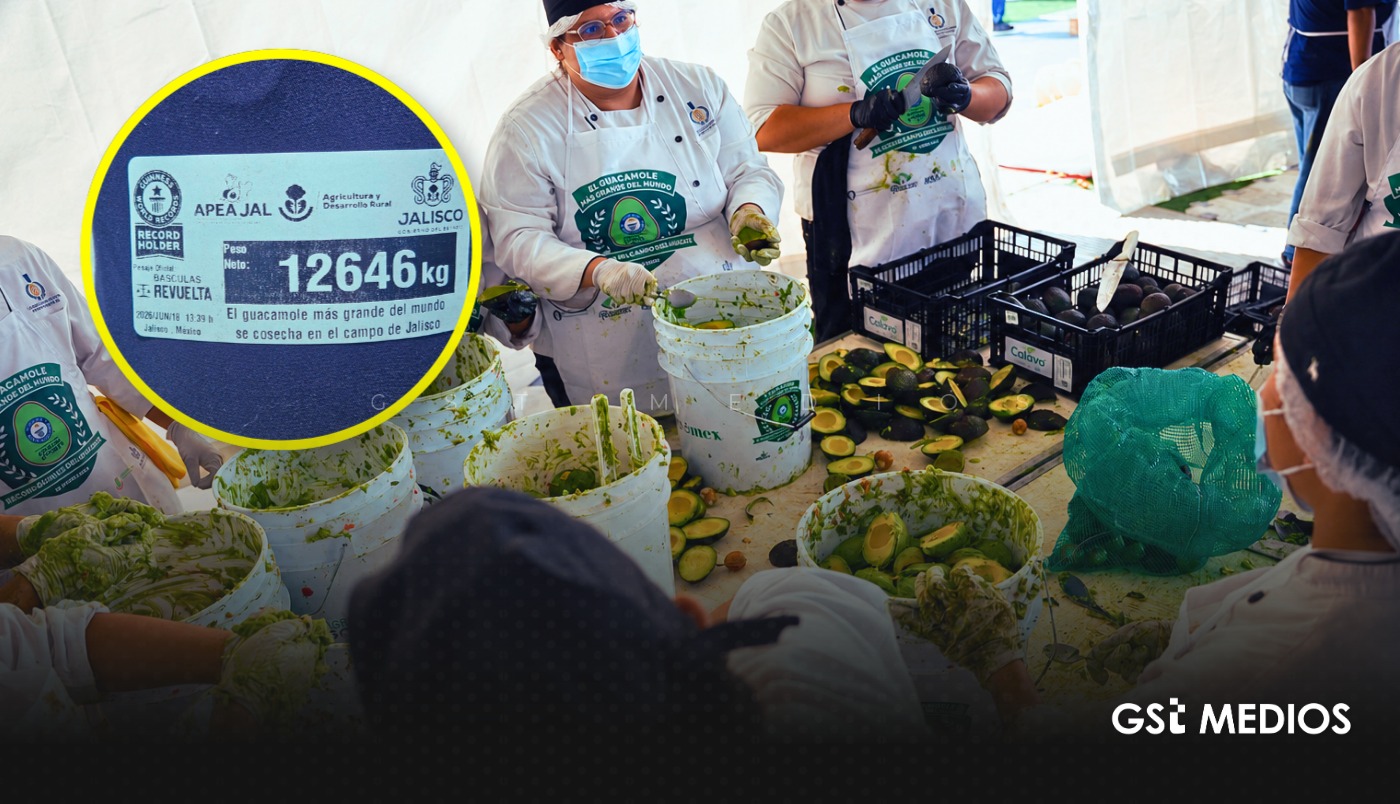 El guacamole más grande del mundo es de Jalisco