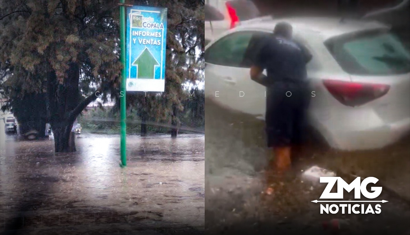 Lluvias intensas de este sábado provocan inundaciones