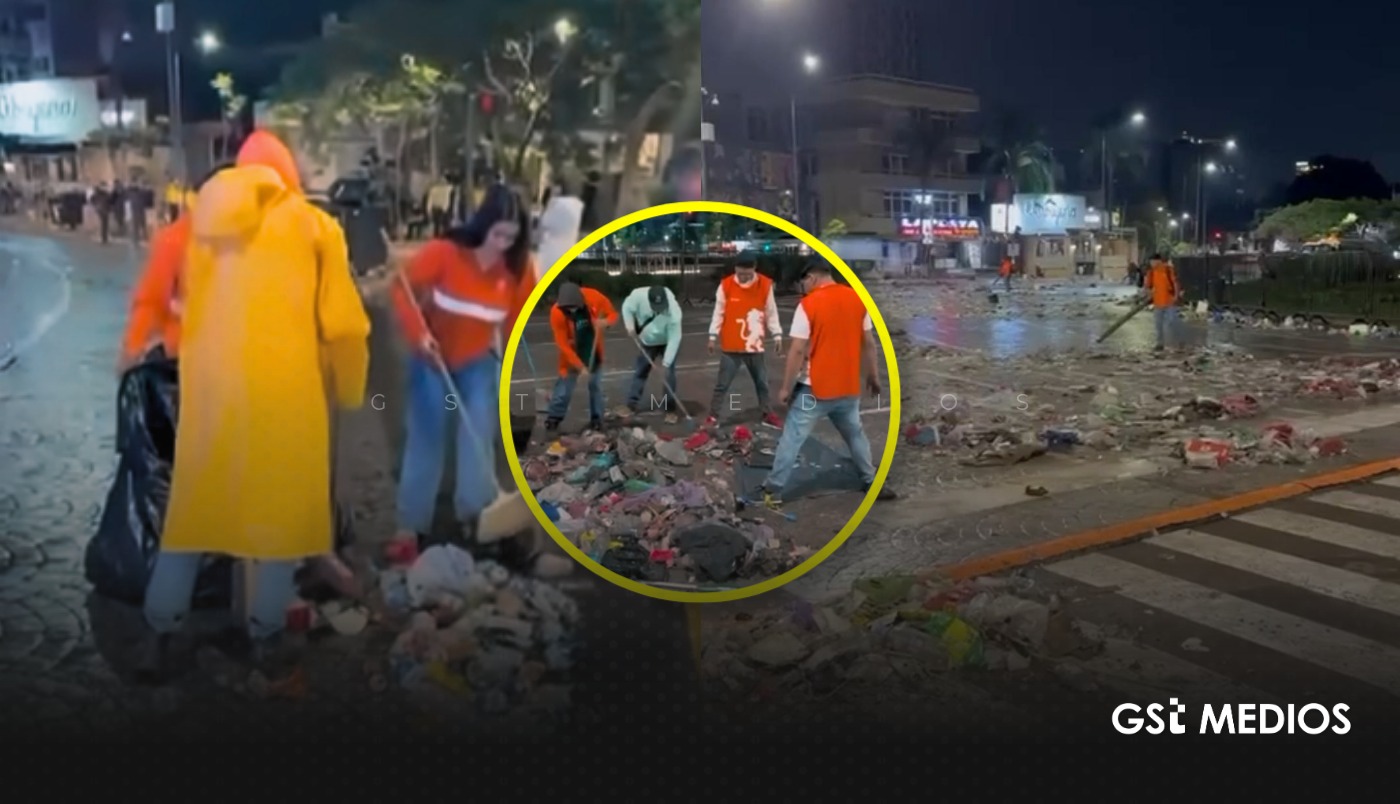 Tapatíos dejan 88 toneladas de basura tras festejo tricolor