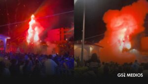 Explosión de pólvora acumulada en festejos patronales deja 12 lesionados