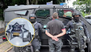 Policía Metropolitana detiene a joven con dos armas de fuego en Tlajomulco