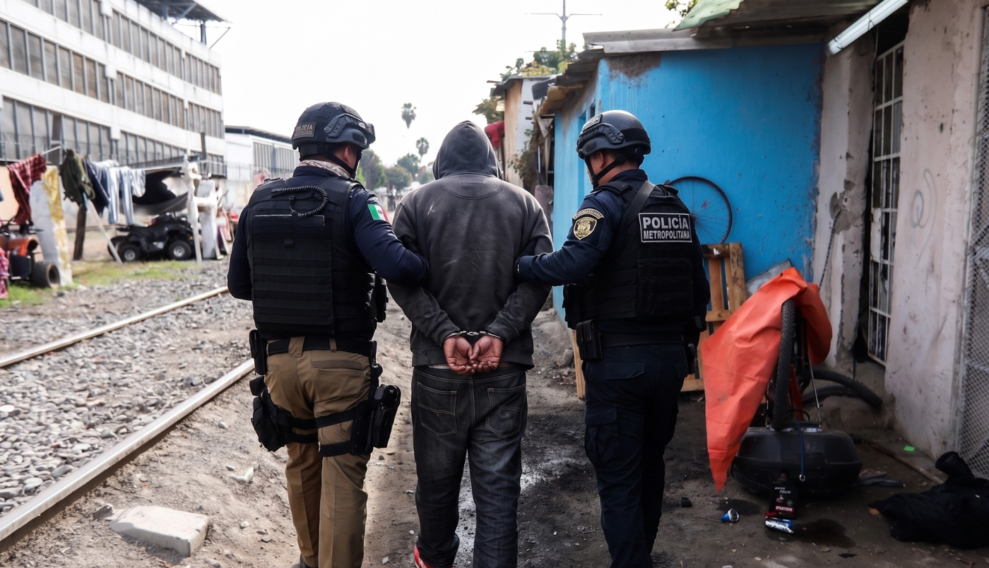 Procesan a sujeto por agresión a policías en ‘Pueblo Quieto’
