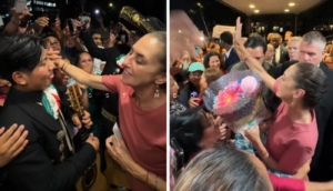 Claudia Sheinbaum llega a Nueva York para la final del Mundial 2026