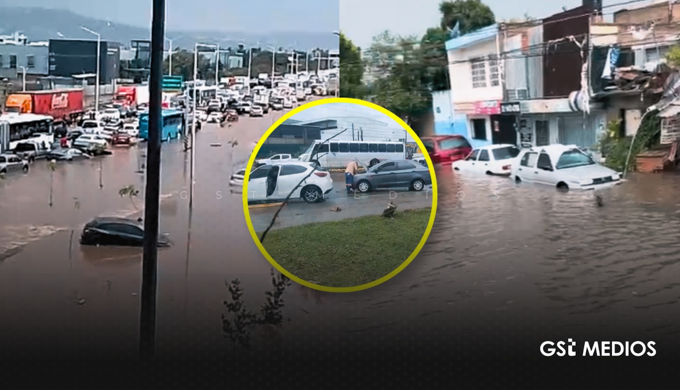 Tormenta colapsa el sur de la ZMG