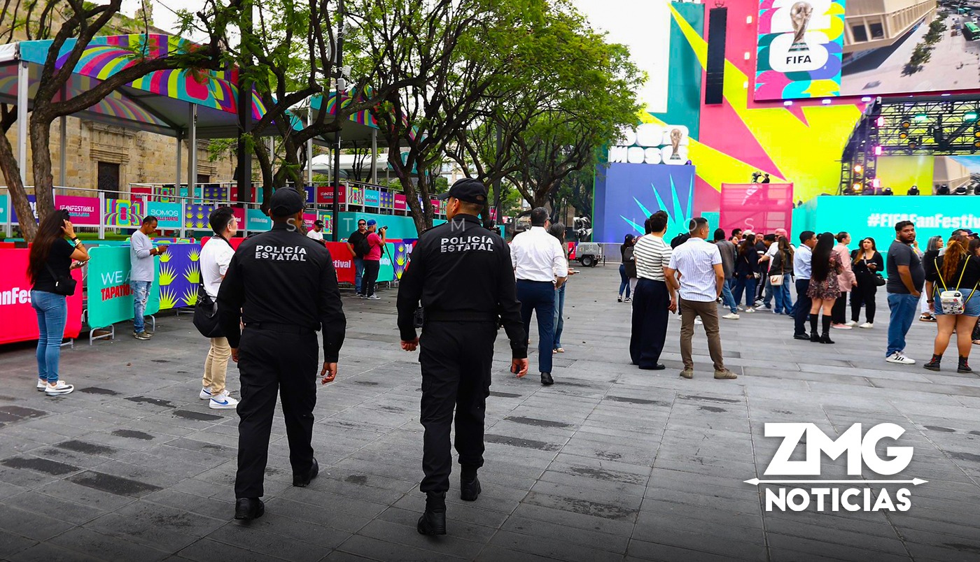 ​Refuerzan seguridad en Guadalajara por partido México vs. Inglaterra