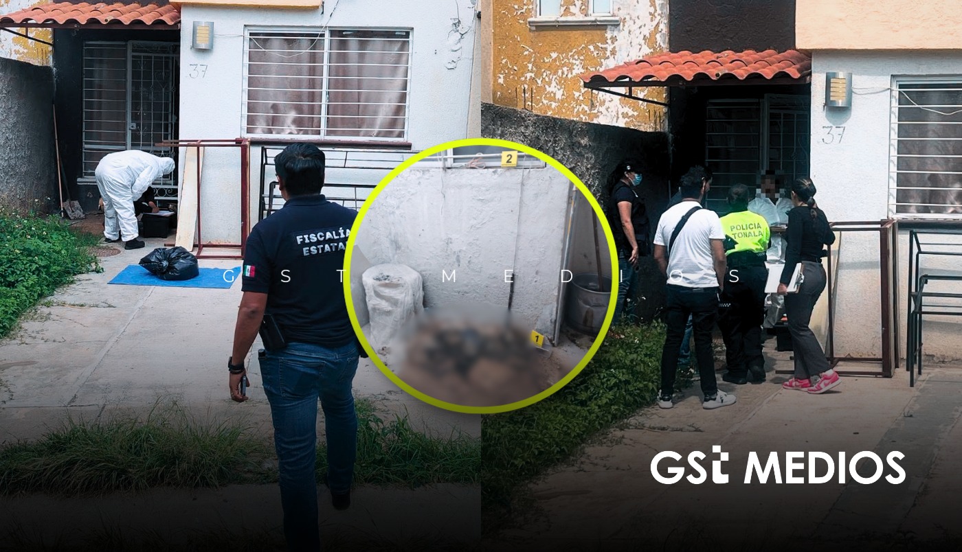 Fiscalía atiende reporte de lomito sin vida en finca de Tonalá