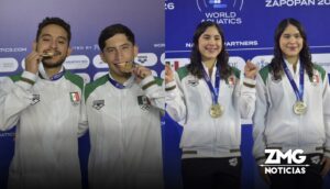 México cierra con tres oros la Copa México de Clavados Zapopan 2026