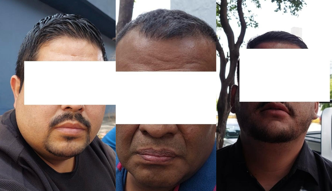 C5 Guadalajara ayuda a detener a tres presuntos ladrones de tarjetas bancarias