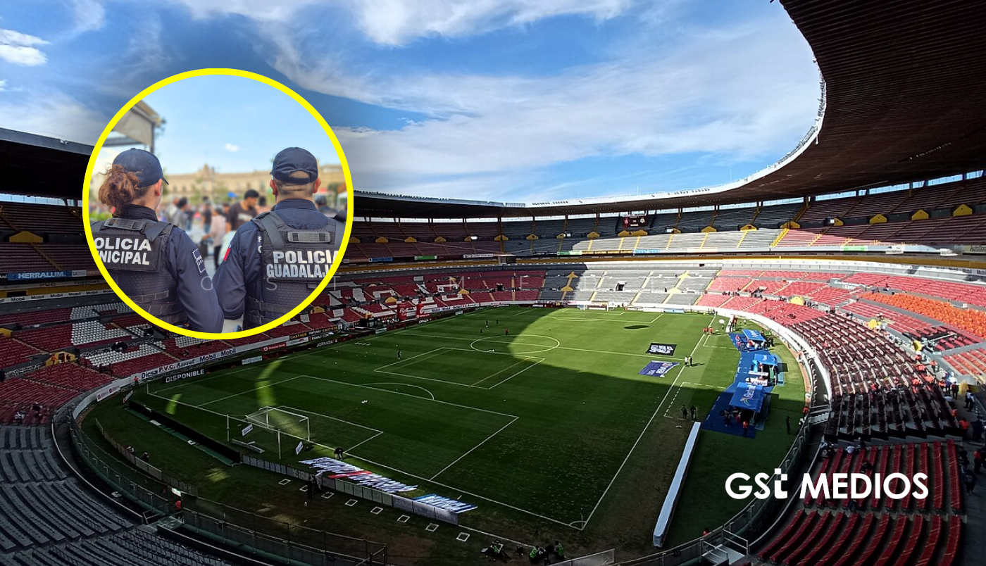 Mil 500 elementos blindarán el Estadio Jalisco para el Atlas vs. Querétaro