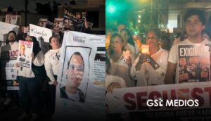 Familiares de empresarios desaparecidos hacen plantón en Casa Jalisco y exigen respuestas al gobernador