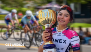 Ciclista jalisciense de 15 años conquista el podio en Italia