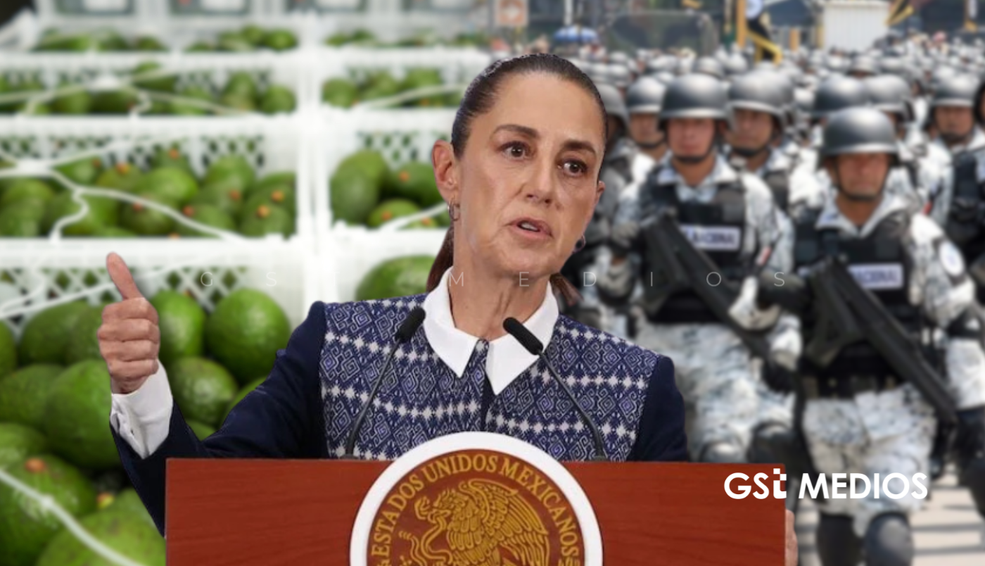 Sheinbaum blinda a aguacateros michoacanos y sus exportaciones con seguridad del Estado
