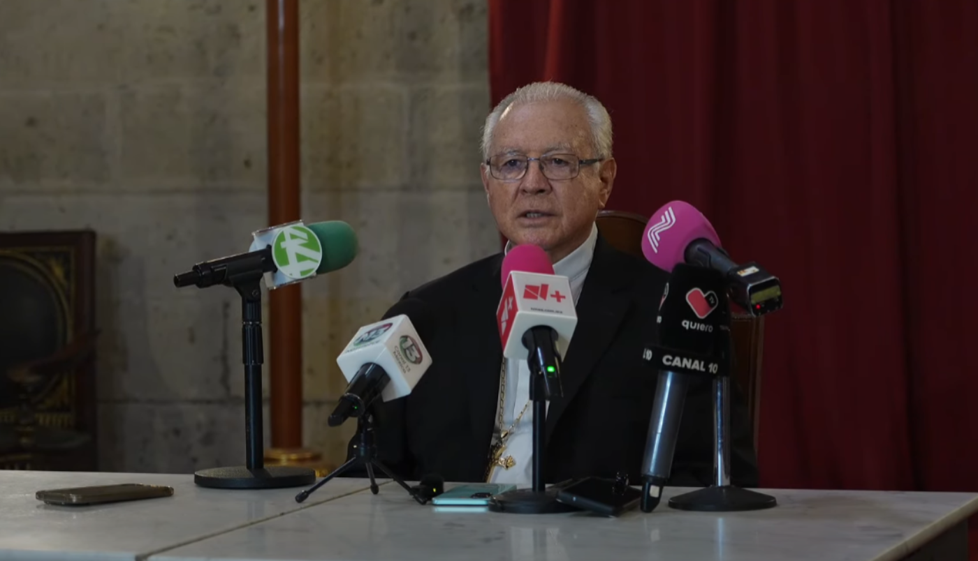 Cardenal de Guadalajara cuestiona 2° Informe de Sheinbaum: “más que informe, es cumplir con un rito”
