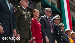 Sheinbaum afirma que México «no se doblega, no se arrodilla y nunca se vende»