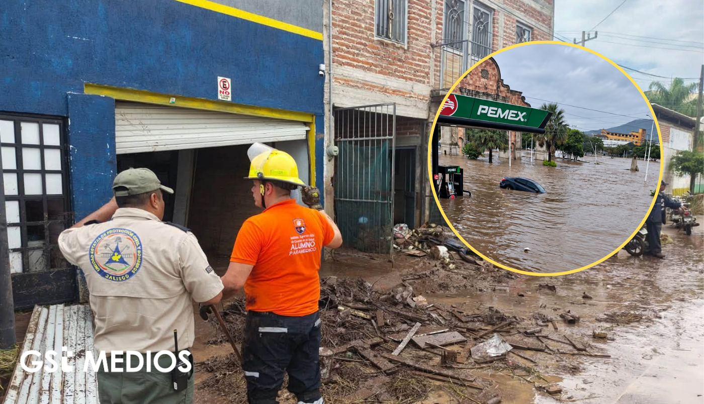 Desbordamiento de arroyo provoca inundaciones y daños en Zapotlanejo