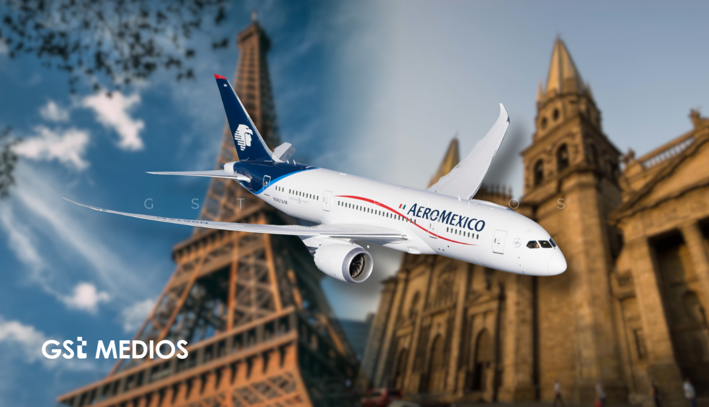 De Guadalajara a París sin escalas: Aeroméxico abrirá nueva ruta en 2027