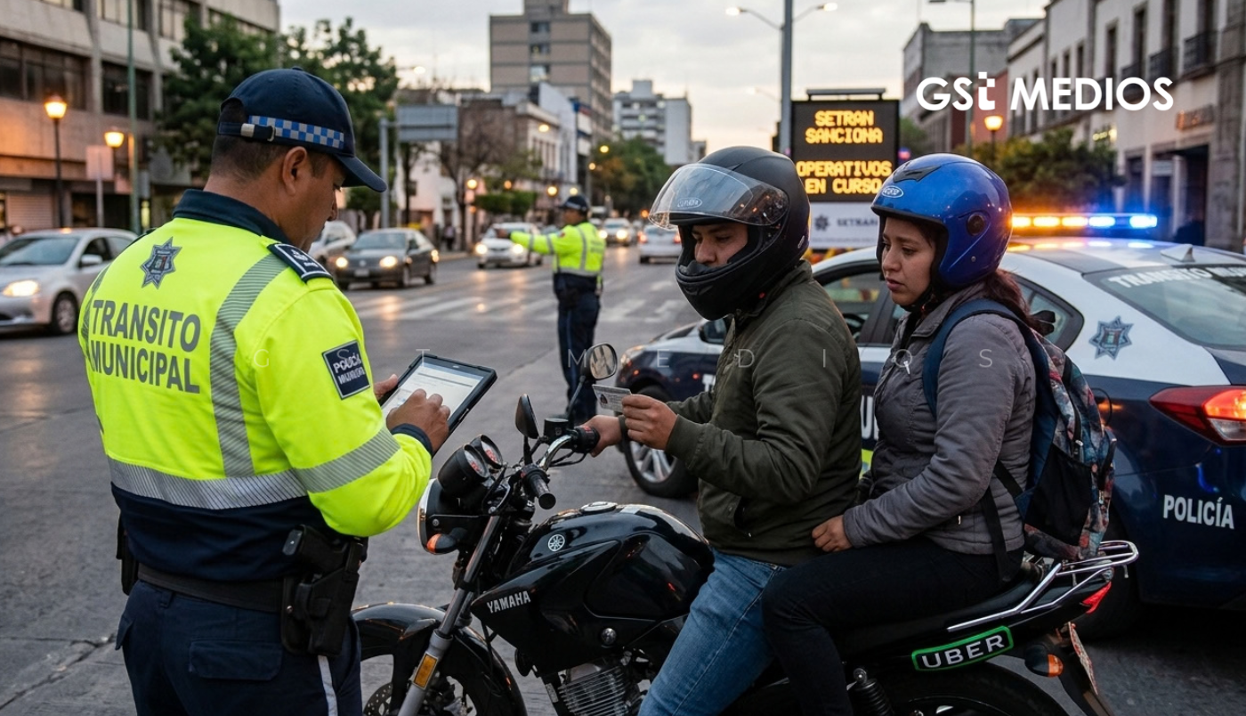 Por seguridad, SETRAN sanciona a Uber, DiDi e inDrive por viajes en moto