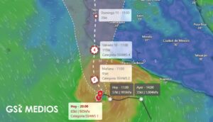 Huracán Simon en Jalisco: prevén lluvias fuertes y oleaje de hasta 8 metros