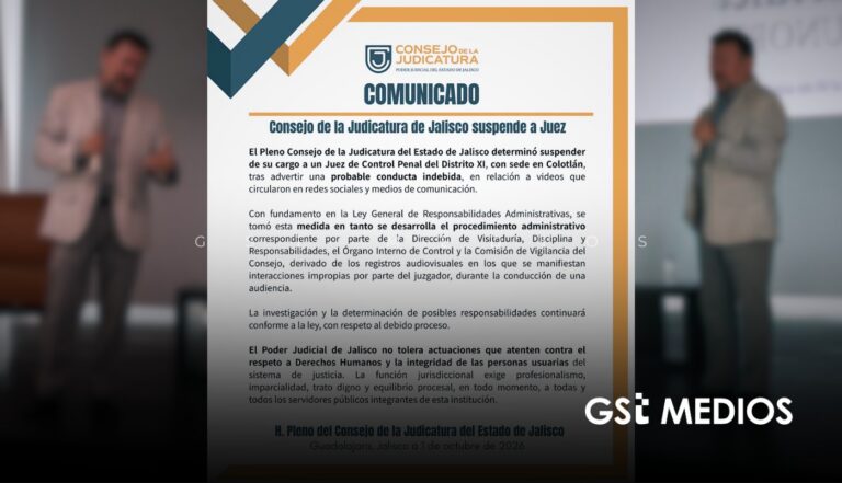 Le dijo que pusiera la queja que quisiera y la puso: suspenden a juez de Colotlán por conducta indebida