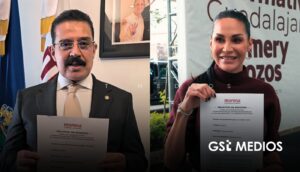 Carlos Lomelí y Mery Pozos se registran en Morena para buscar la candidatura por Guadalajara