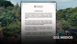 UdeG se deslinda de grupo de choque que portaba jerseys de Leones Negros durante megamarcha por el agua