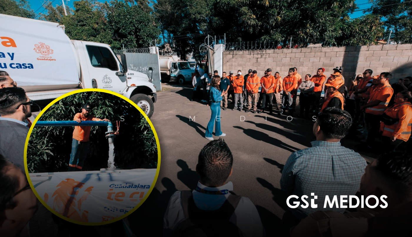 Vero Delgadillo mantendrá el apoyo de pipas y pide cuidar el agua en Guadalajara