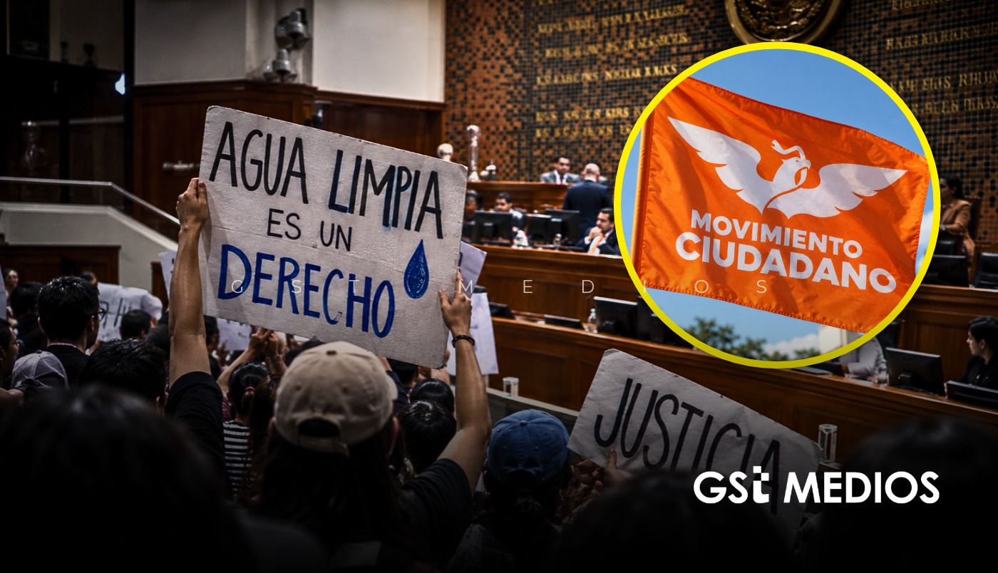 Diputados de MC evitan respaldar en el Congreso de Jalisco a manifestantes reprimidos por exigir agua